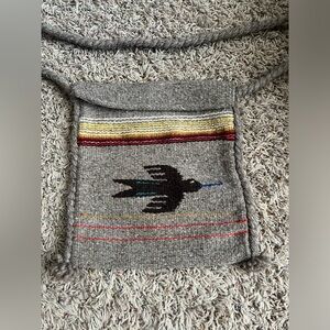 Vintage woven festival bag